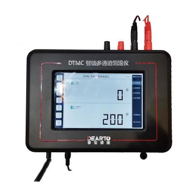 China Multi-channel accurate measuring and display of temperature and resistance value for sale