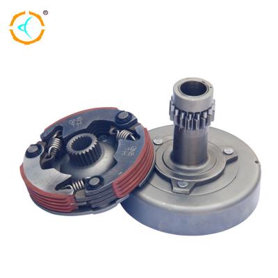 China 100cc Motorcycle Dual Clutch Assembly / Steel Material Manual Clutch Assembly for sale