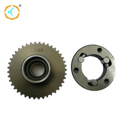 China Shinny Steel C100 One Way Overrunning Clutch / Motorcycle Starter Clutch Assembly for sale