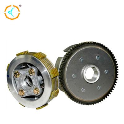 China Chongqing Motorcycle Clutch Kits , CG125 Motorcycle Centrifugal Clutch / Silver Color for sale