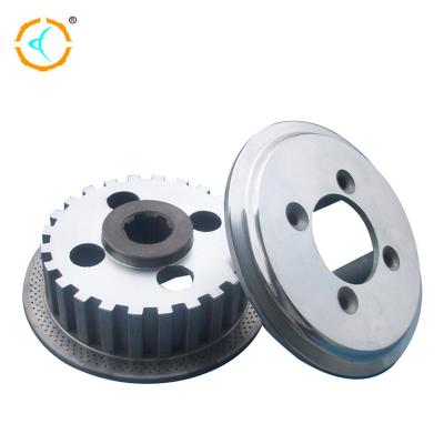 China CG125 Motorcycle Clutch Hub Assembly ADC12 Material Silver Color OEM Available for sale