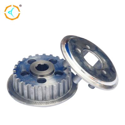 China ADC12 Silver Motorcycle Clutch Hub Assembly For CG125 5P ISO 9001 Approved for sale