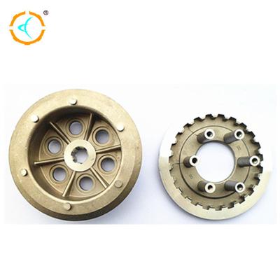 China YB100 100cc Motorcycle Clutch Hub / Motorcycle Front With ADC12 Materials for sale