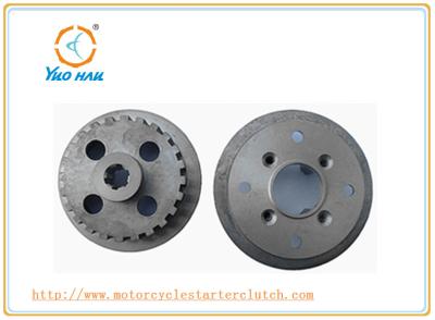 China Three Wheeler Motorcycle Clutch Hub Silver Color ADC12 Material For TVS MAX100 for sale