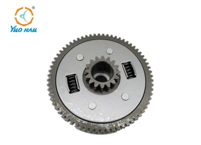 China Honda NXR150  Motorcycle Clutch Housing 67 Teeth / Motorcycle Clutch Cover ADC12 Silver for sale