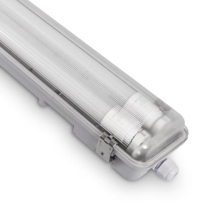 China Fair warehouse caron IP65 water proof online light fixture and T8 led tube tri-proof light for sale