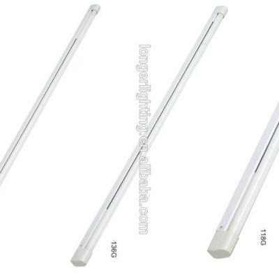 China SUPERMARKET strip frame for fluorescent tube 18W 36W 58W 2ft 5ft batten light downlight ceiling mounting for sale