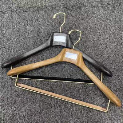 China Customized retro wooden hangers, preium quality for sale