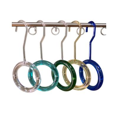 China Multifunctional Creative Acrylic Bathroom Towel Hanger Dish Towel Hook Wall for sale