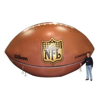 China 210D Oxford Style Nylon Giant Promotional Inflatable Rugby Football , Inflatable American Football for sale