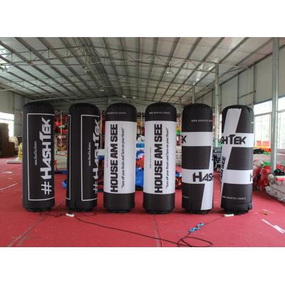 China 5mH Tall Pillar , Inflatable Visualization 210D Encryption Nylon Inflatable Printing CRT for sale