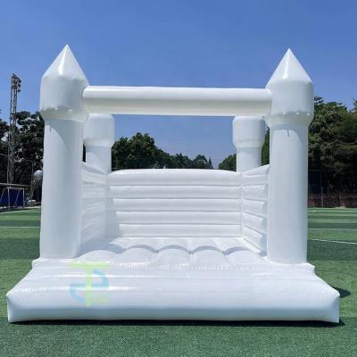 China PVC Commercial 13x13ft wedding white bounce house Inflatable Bouncer for Sale Bag Custom Party Set Castle Birthday OEM for sale