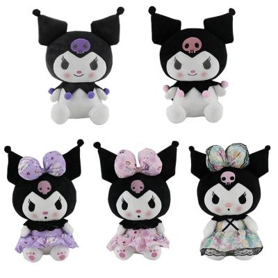 China HWA 100096 Devil Plush Toy Anime Soft Cute Eco-friendly 25cm Kuromi Lita Princess Dress Melody Cartoon Small For Kids for sale