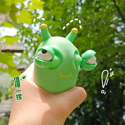 China LDD 100289 Worry Reducer Squishy Squeeze Ball Rubber Sensory Squishy Eye Squeeze Jumping Person Squeeze Toys for sale