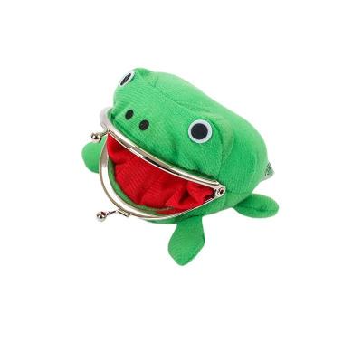 China NO LDD Anime Itachi Wallet Plush Green Frog Coin Holder Kakashi Frog Coin Purse Japanese Anime Wallet 100176 for sale