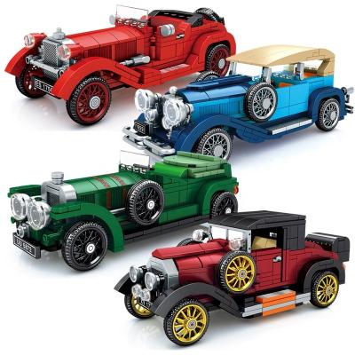 China Building Toy HWF 100803 Classic 607400-607407 Senbao Car Building Block / Educational Toys Gift For Children And Adults for sale