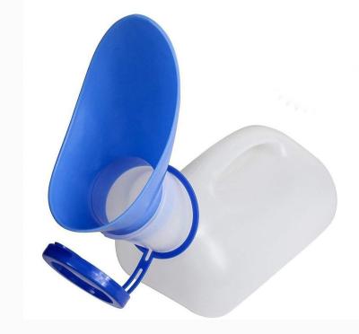 China Portable Plastic Sensor Urinal HWF 100093 Hospital Urinal Bottle For Male And Female for sale