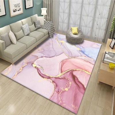 China Soft and comfortable area rugs for living room rug velvet 3d rug luxury crystal turkey rose cover for sale