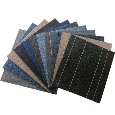 China Washable floor mats for offices high quintit carpet tiles 50x50 center carpet cover for office and living room easy for installation for sale