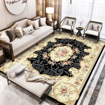 China Home Decoration Style Living Room Handmade European Area Rug Wrinkle-Resistant Washable Carpets Prayer Rug Turkish Persian Carpet for sale