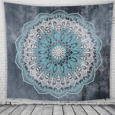 China Wholesale Indian Printed Indian Tapestry Simple Custom Bohemian Wall Hanging Tapestries Artist Wall Tapestry Blanket for sale