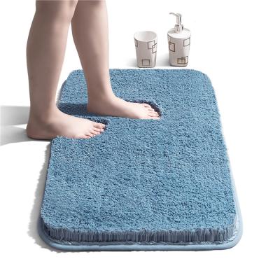 China Washable Custom Soft Floor Mat Bathroom Logo Rug Anti-Slip Carpet And Rugs Modern Rugs for sale