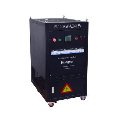 China Generator AC Resistive Load Bank For Generator Testing 50kw 380V 415V Dummy Load Reactive Bank for sale