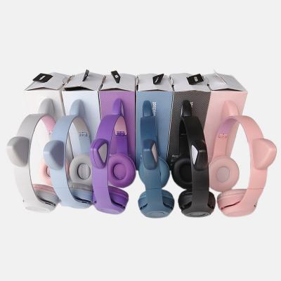 China 2021 OEM Earphone P47M Cat Ear Light UP Earphone P2 Wireless Earbuds Ecouteur 5.2 Auriculares P47 RGB TWS Headsets With MIC for sale