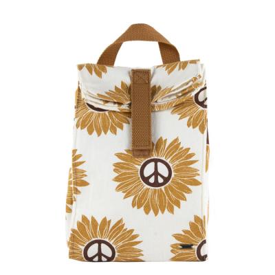 China Fashion school back pack with lunch bag set girl cute lunch bag canvas lunch bag for sale