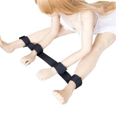 China Nylon Hand and Foot BDSM Punishment positions restraint bondage belt bondage gear handcuff and ankle Adjustable With Soft Covering for sale