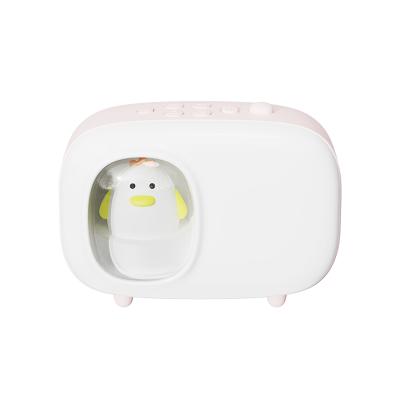 China Antique Style Kids Sleep Wake Up Trainer Sound And Light Night Sunrise Led Digital Display Bedside Alarm Clock for sale