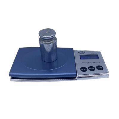 China WITH COVER Mini LED Digital Accurate Electronic Pocket Scale Diamond Jewelry Weight Gram Weighing Scales D.C.A. Automatic Division Steel for sale