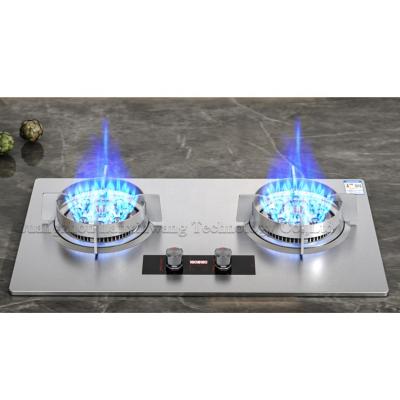 China Stainless Car 5.0KW Natural Gas + Contact Glass / LPG Gas Stove With Bracket for sale