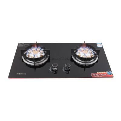 China Wholesale Hotel Gas Stove China Cooking Appliances 7.0kw Tempered Explosion-proof Glass Gas Stove Exquisite Appearance for sale