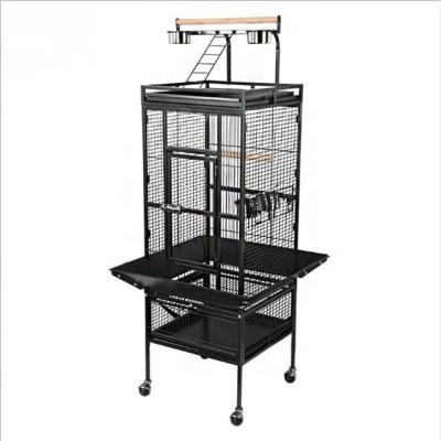 China Large Breathable Customized Metal Parrot Cage Bird Cage for sale