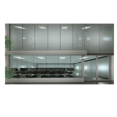 China Modern electronic self-adhesive switchable pdlc smart glass privacy glass pdlc dimming glass for sale