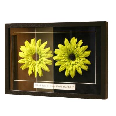 China Modern Factory Supply High Quality AR Glass Photo Frame Anti Reflective Solar Glasoo for sale