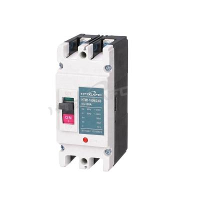 China Conventional Circuit Breaker HTM1Series M1-3P / 4P Molded Case Circuit Breaker MCCB With Standard IEC60947-2 for sale