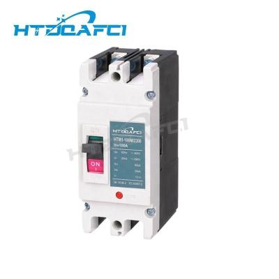 China Overload Size Quality HTM1-100M/2300 100A AC MCCB Circuit Breaker Sale for sale