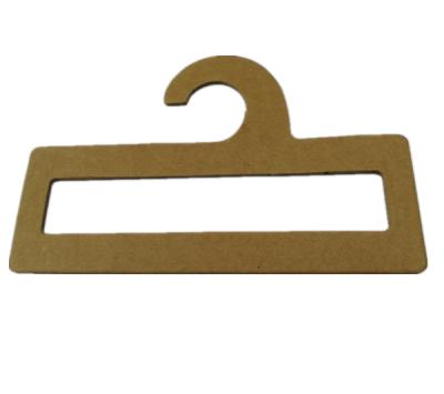 China Eco-friendly Material Eco-friendly Kids Pet Hanger Recycled Paper Hanger Brown Recyclable Cardboard Hanger Degradable for sale