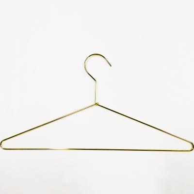 China Fascinating 21inches 40.5cm Metal Iron Towel Hanger Metal Curtain Hanger Gold Plated Hanger for sale