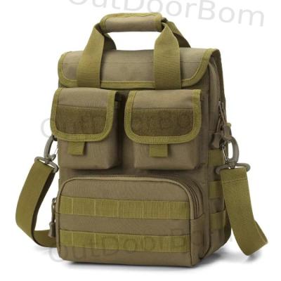 China Waterproof Outdoor Sports Backpack Increase Bag Backpack For Men Waterproof Durable Nylon Handbag Messenger Tactical Pack for sale