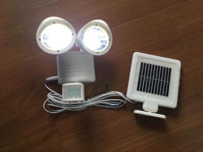 China 22 LED luz al aire libre solar de la pared de la luz del sensor de la seguridad de 110 lúmenes/del sensor de movimiento en venta