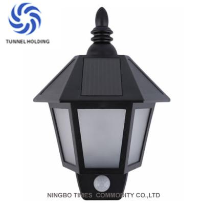 China Motion Sensor Solar Wall Lamp Outdoor Solar Powered Outside Wall Lights for sale