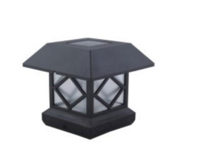 China Garden Decorative Solar Powered Post Cap Lights Quick Installation 150 Lumens for sale