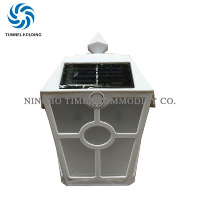 China ABS Plastic Solar Wall Lamp Water Resistant Mini Solar LED Yard Lights for sale