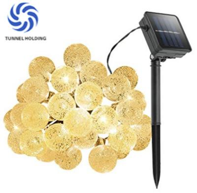 China Warm White Solar LED String Lights / Lamps Energy Saving For Christmas Party for sale