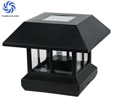 China Outdoor Solar Post Cap Lamp 150 Lumens Beautiful Design Solar Pillar Lamp for sale