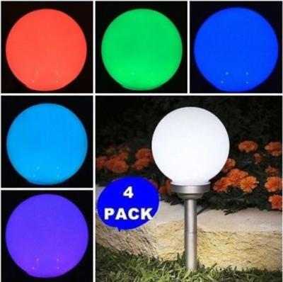 Cina Il globo del clolr di PMMA RGB che cambia le luci solari, colore che cambia la palla solare del LED si accende in vendita