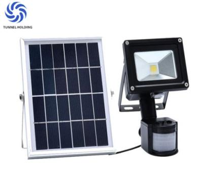 China PIR Passive Infrared Solar Powered LED Flood Lights For Architectural Lighting for sale